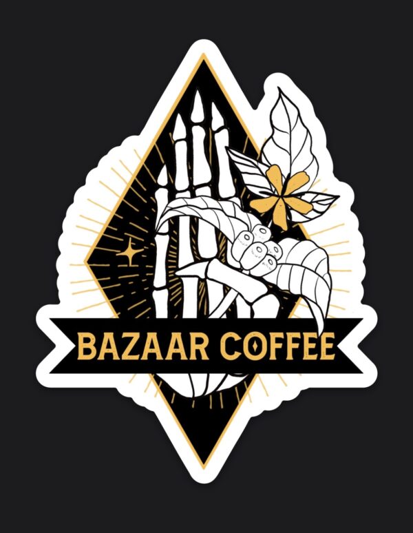 BAZAAR COFFEE STICKER - Image 2