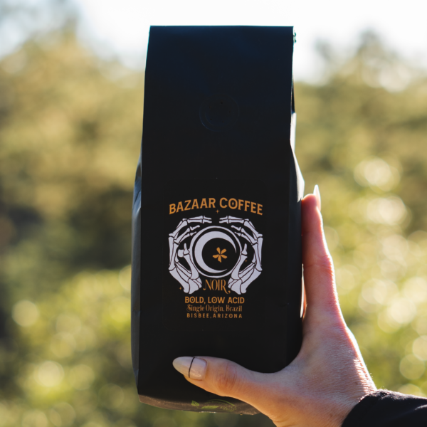 NOIR WHOLE BEAN SPECIALTY COFFEE IS OUR LOW ACID, BOLD ROASTED, SINGLE ORIGIN, SPECIALTY COFFEE